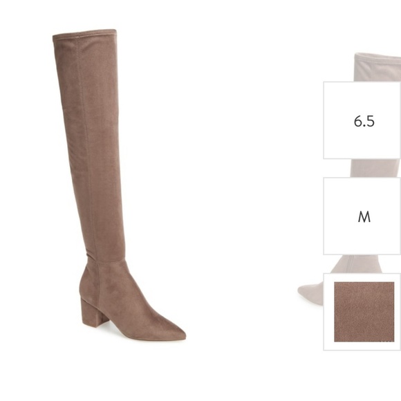 steve madden brinkley over the knee stretch boot